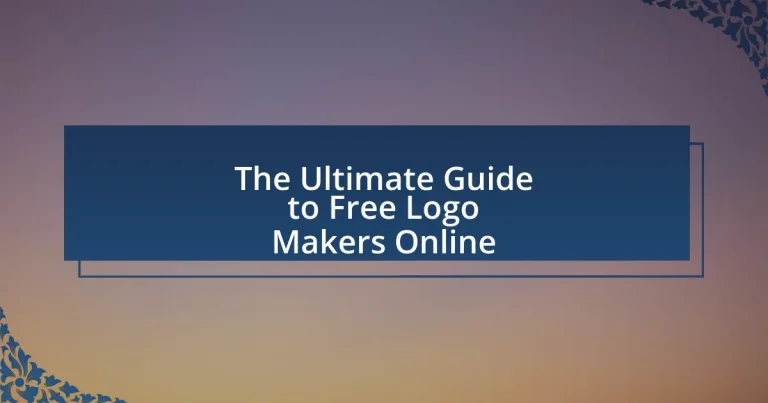 The Ultimate Guide to Free Logo Makers Online