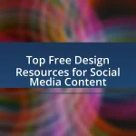 Top Free Design Resources for Social Media Content